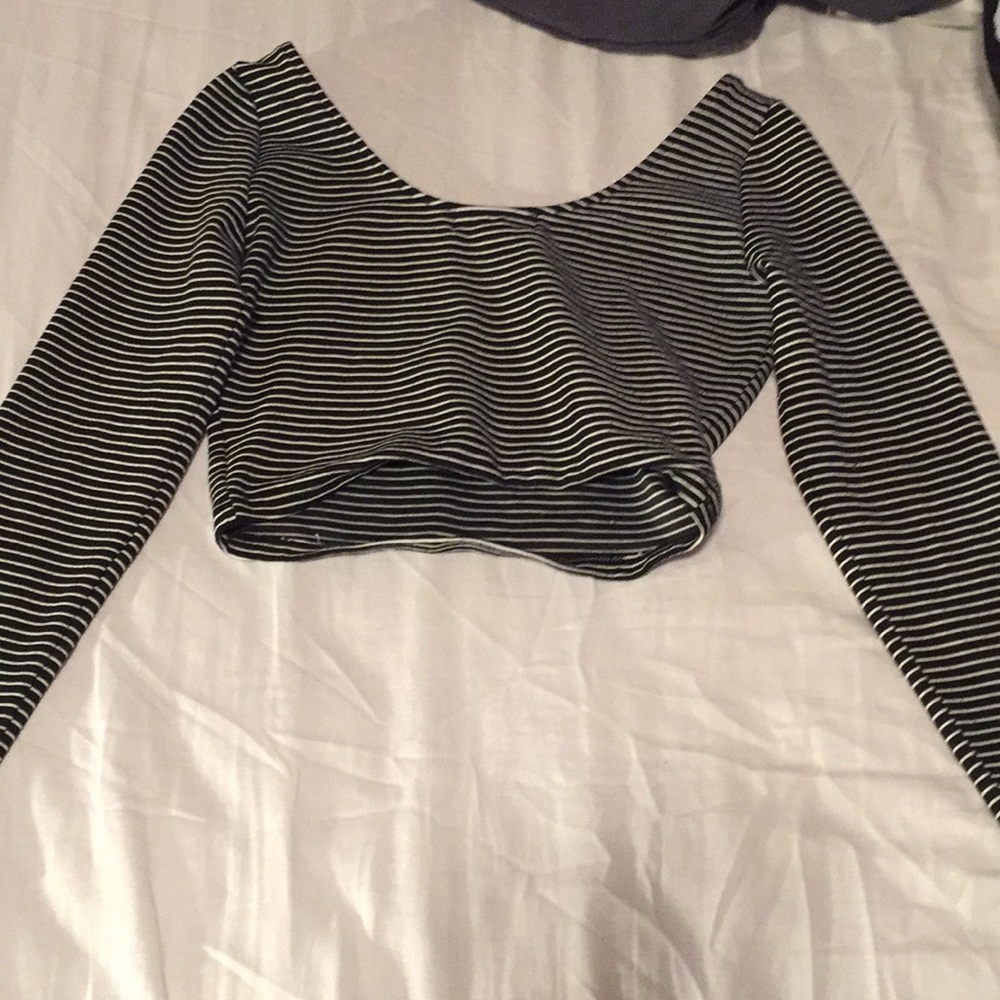 Striped crop too